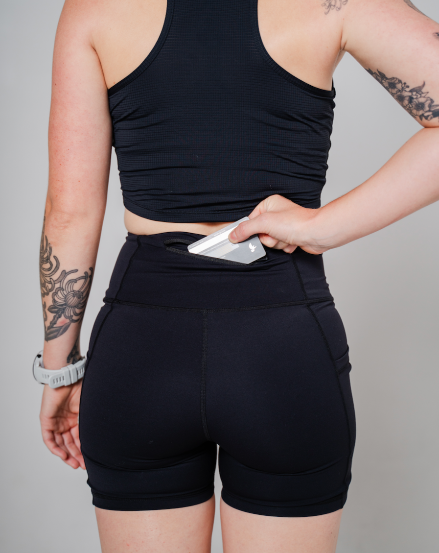 PHANTOM 5" COMPRESSION SHORT - BLACK