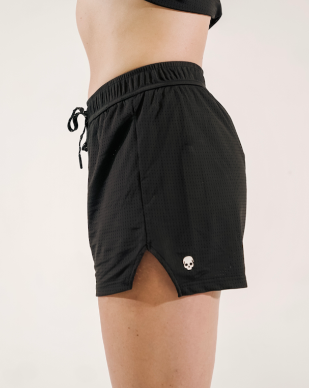 NORO 3" SPLIT SHORTS - BLACK