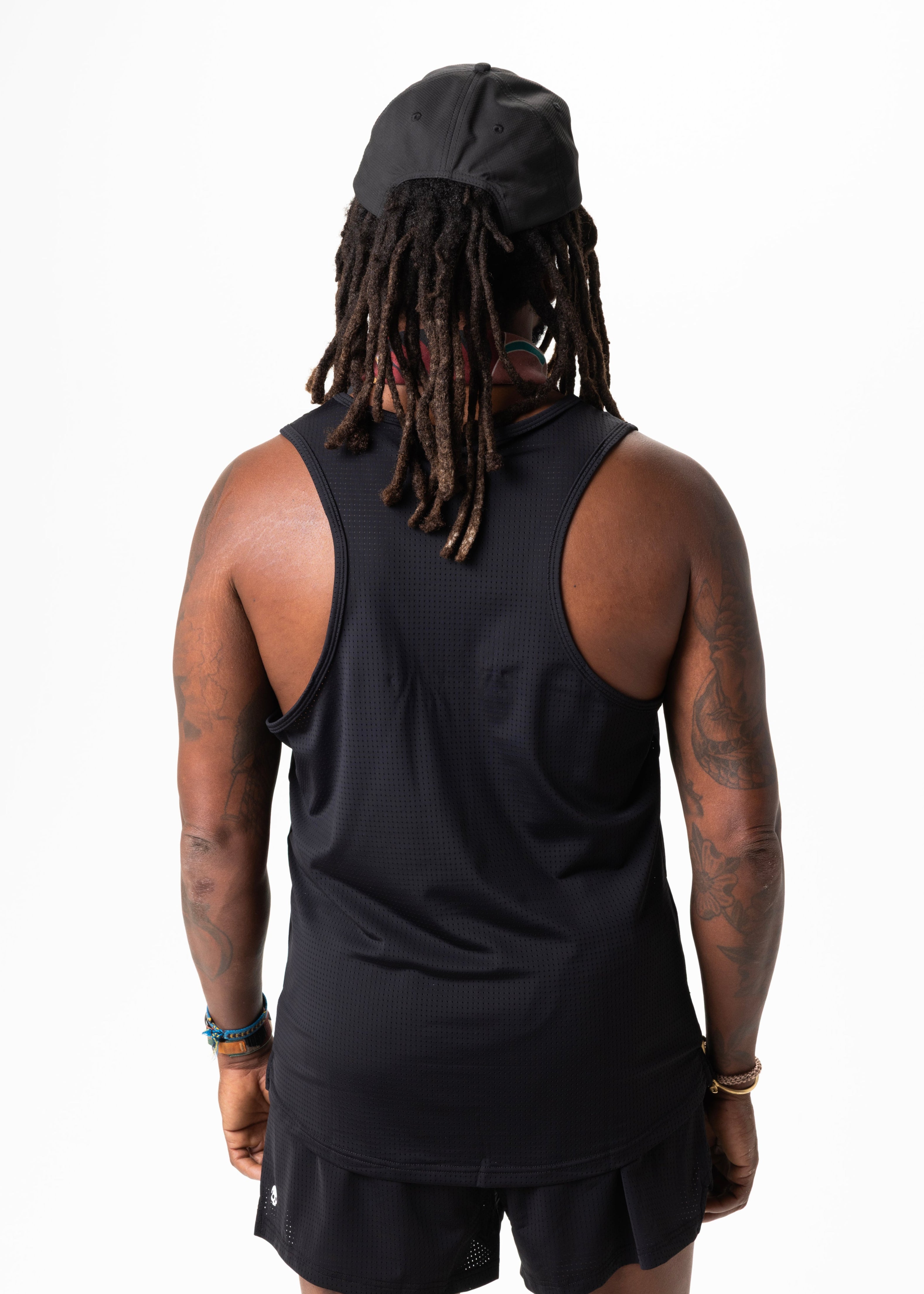 NORO PERFORMANCE SINGLET - BLACK