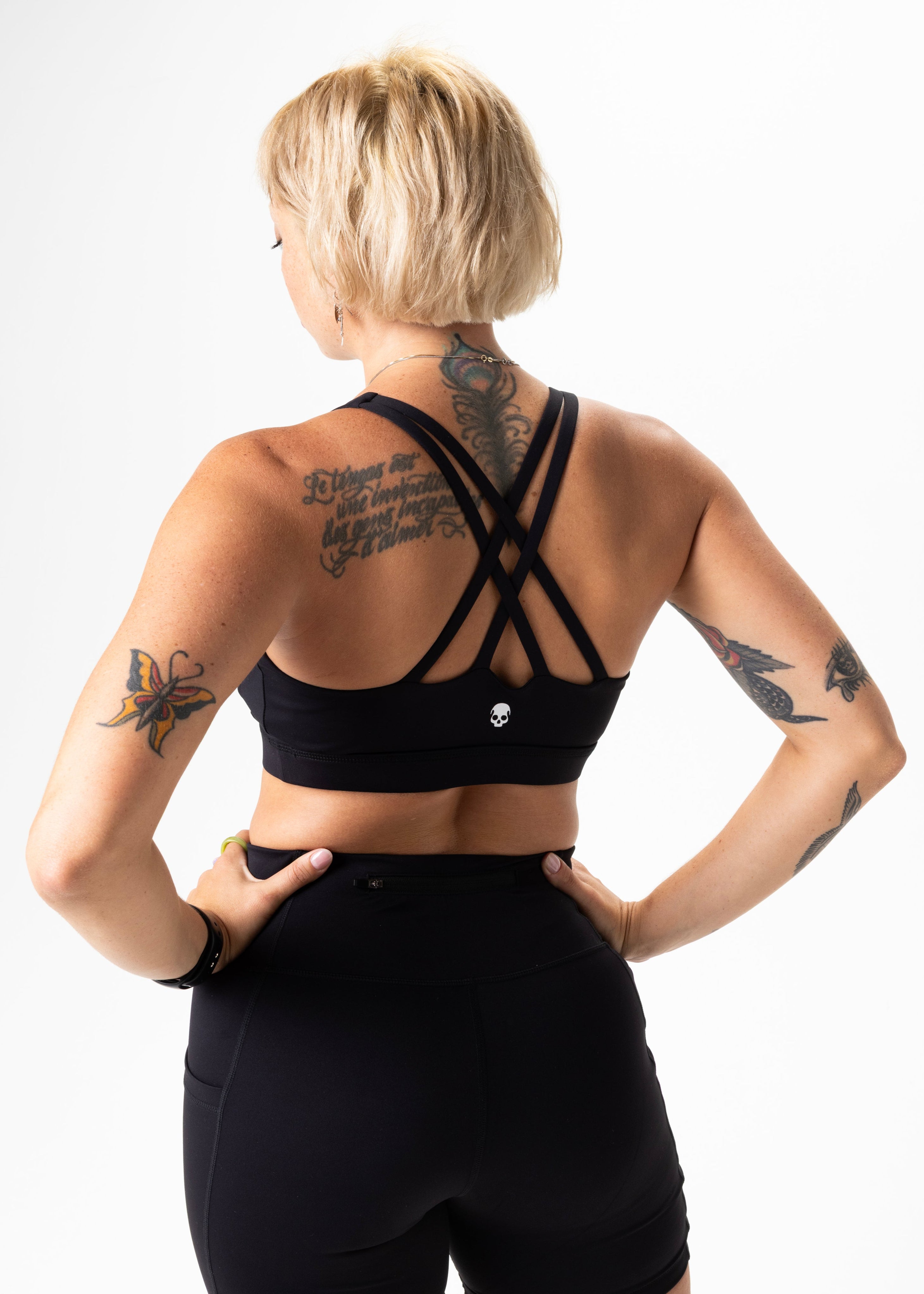 ENDURANCE RUN BRA - BLACK